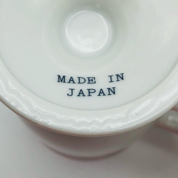 Set of 4 Vintage Strawberry Footed Mugs from Japan - Picture 8 of 9